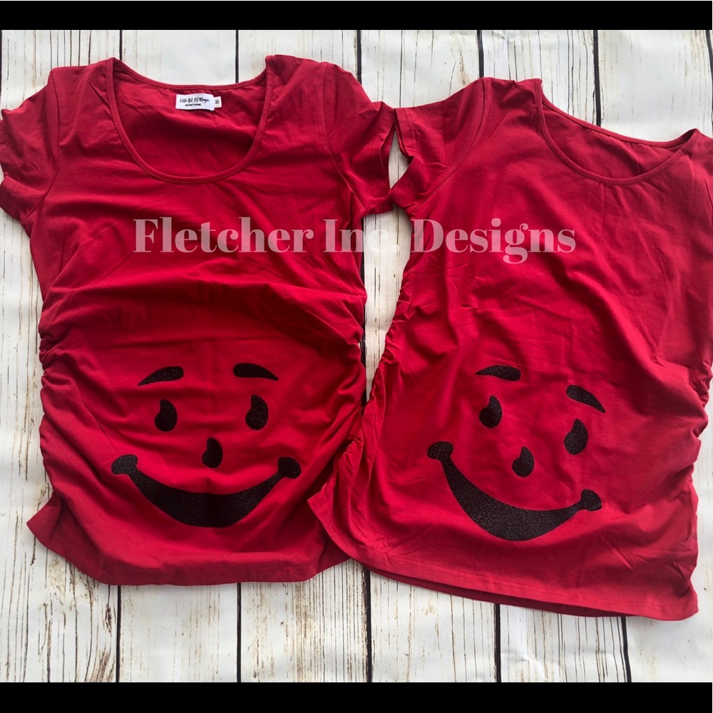 Kool Aid Man Maternity Tee